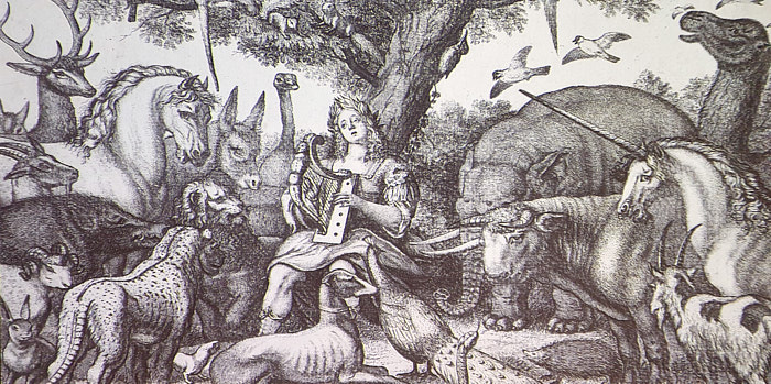 Orpheus' Gesang wirkt magisch auf Tiere_Bild von Videoanimation