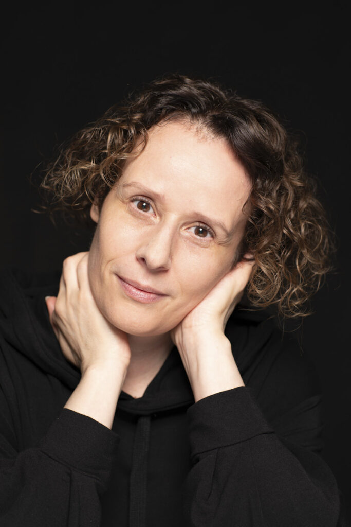 Portrait frontal satte satte Farben